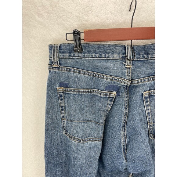 Eddie Bauer Jeans Men’s Size 34x30 Blue Relaxed Fit Straight Leg Denim Casual - Picture 6 of 9